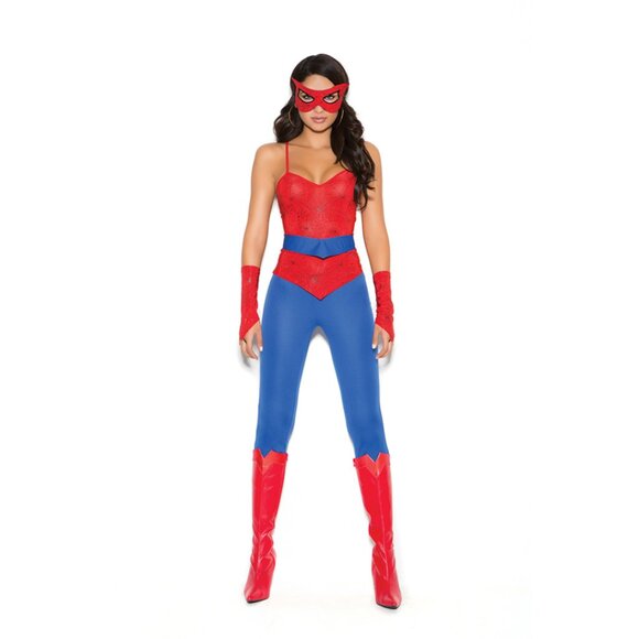 Sexy Super Hero Spider Woman Costume - Picture 1 of 5